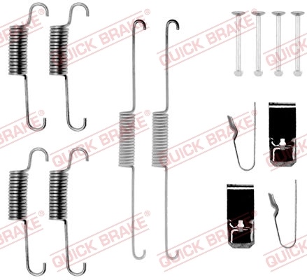 Accessory Kit, brake shoes